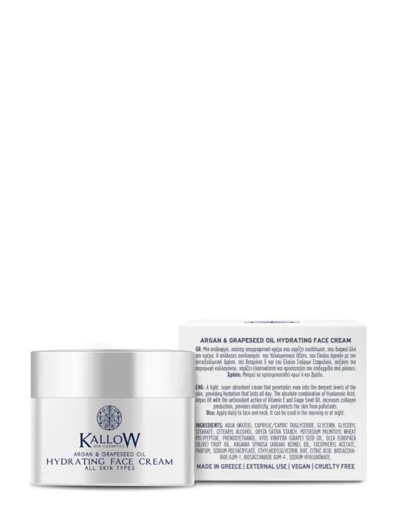 SC083 Argan & Grapeseed Oil Hydrating Face Cream - Back.webp